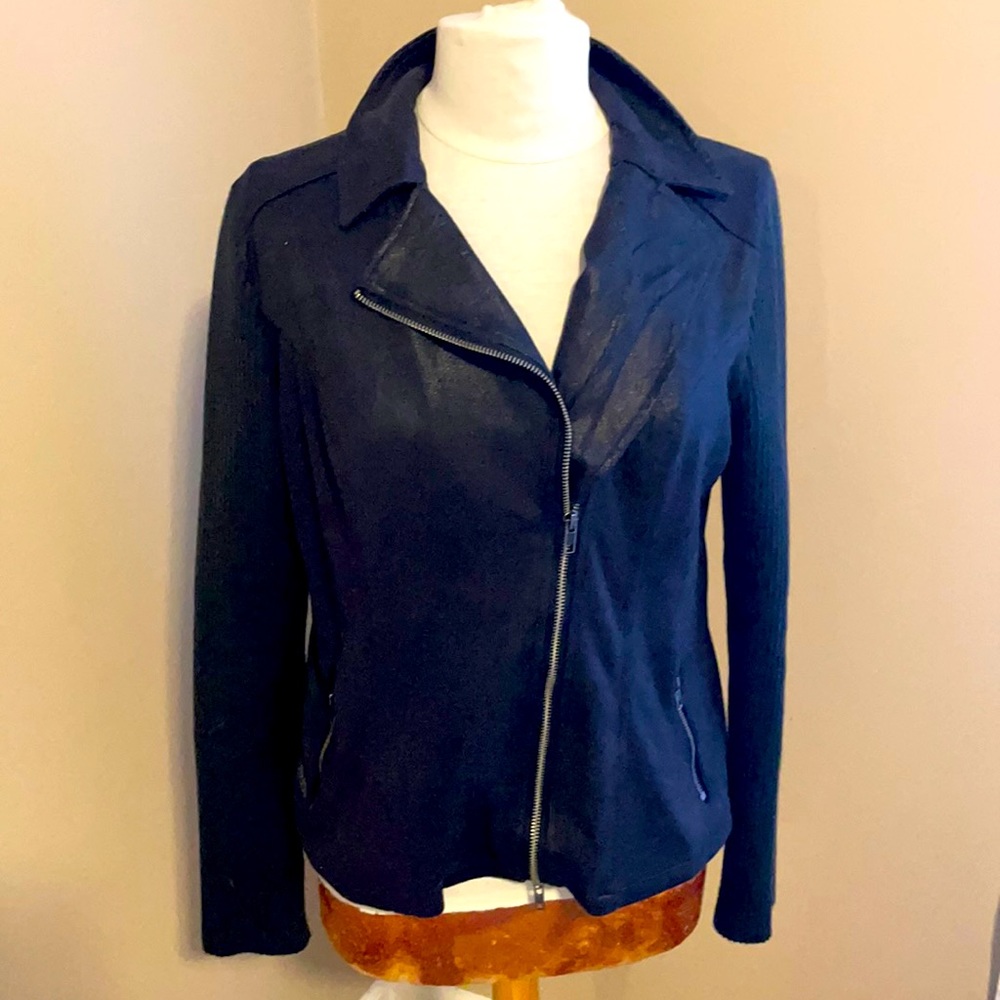 Moto Jacket-Sweater